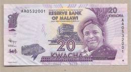 Malawi - Banconota Non Circolata Da 20 Kwacha - 2012 - Malawi