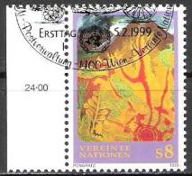 UNO Wien 1999 MiNr.278 Gest. Vulkanische Landschaft ( 1554 ) - Oblitérés