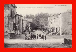 Boulevard Du 4 Septembre Chateaurenard Près Rognonas Noves Eyrargues Graveson Maillane Verquiéres Moriéres Reproduction - Chateaurenard