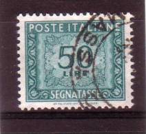 1955/60 (118) Segnatasse Stelle I Tipo Lire 50 - Leggi Il Messaggio Del Venditore - Postage Due