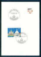 114347 Cover Lettre Brief  1991 PTT BUNDESHAUS BERN , KAPITOL WASHINGTON USA Switzerland Suisse Schweiz Zwitserland - Storia Postale
