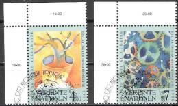 UNO Wien 1998 MiNr.268-269 Gest. 50.Jahrestag Erklärung Der Menschenrechte ( 1557 )NP - Oblitérés