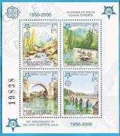 2005X   339-42 A  BL-  13A  BOSNIA ERZEGOVINA REPUBLIKA SRPSKA  EUROPA  CEPT 50 YEARS MNH - 2005