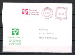 LUXEMBOURG , 15/11/1974 Appreciez Nos Vins Fins De La Moselle  - REMICH  (GA3210) - Vins & Alcools