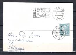 LUXEMBOURG , 17/08/1960 Buvez Les Bons Vins  -  GARE  (GA3212) - Vins & Alcools