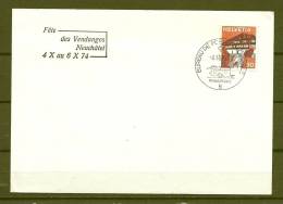 HELVETIA, 06/10/1994  Bureau De Postmobile - NEUCHATEL  (GA3371) - Vinos Y Alcoholes