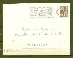 FRANKRIJK, 05/03/1965 Corbieres Minervois - LEZIGNAN (GA3385) - Vinos Y Alcoholes