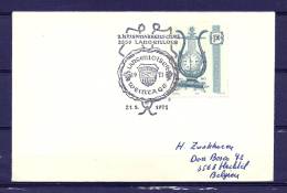 REPUBLIK ÖSTERREICH, 21/05/1971 Briefmarkenschau Weincage  -  LANGENLOIS  (GA3462) - Vinos Y Alcoholes