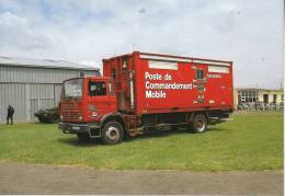 RENAULT - Poste De Commandement Mobile - Cliché Alain LESAUX - - Trucks, Vans &  Lorries