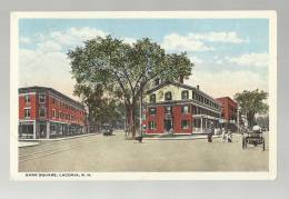 US  Laconia N.H. Bank Square. See Description ...........................B3 40 - Altri & Non Classificati