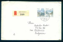 114218 REGISTERED Cover Lettre Brief  1984 JUNGFRAU , KREBS   Switzerland Suisse Schweiz Zwitserland - Lettres & Documents