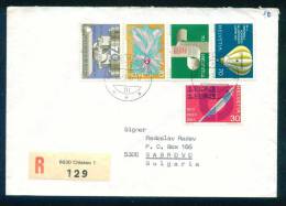 114226 REGISTERED Cover Lettre Brief  1985 CHIASSO  - ESPERANTO  Switzerland Suisse Schweiz Zwitserland - Lettres & Documents