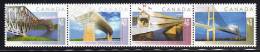 Canada MNH Scott #1573a Strip Of 4 Bridges - Neufs