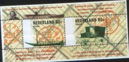 Olanda Pays-Bas Nederland  2000 Foglietto Per Amphilex 2002 Amsterdam ** MNH - Neufs