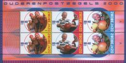 Olanda Pays-Bas Nederland  2000 Foglietto Francobolli Per Anziani Sovrapprezzati   ** MNH - Ungebraucht
