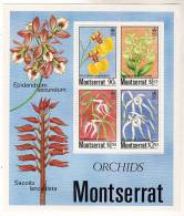 MONTSERRAT 1985 - Bloc D Orchidees - Neuf Sans Charniere (Yver BF 28) - Montserrat