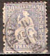 Timbre Suisse Y&T N°  46 Obl. Cote 16.50 € - Usati