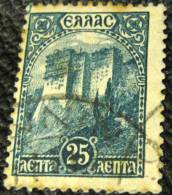 Greece 1927 Monastery Of Simon Peter 25l - Used - Usados