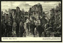 Bastei  -  Sächs. Schweiz  -   Ansichtskarte Ca.1910    (1357) - Bastei (sächs. Schweiz)