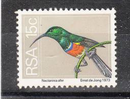 Sud Africa   -   1974.  Colibrì - Kolibries