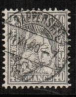 SWITZERLAND   Scott #  58  VF USED - Gebruikt