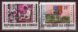 - REPUBLIQUE DU CONGO  - 1962 - YT N° 524 + 527    Oblitérés - Usati