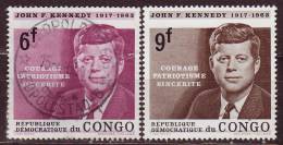 - REPUBLIQUE DU CONGO  - 1964 - YT N° 568 Oblitéré + 569  ** - Unused Stamps