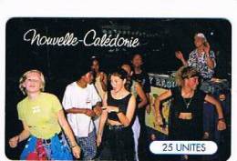 NUOVA CALEDONIA (NEW CALEDONIA)  - OPT  (CHIP) - 1998 DANS: "MAXI MUSIC SHOW"  RFO   - USED  -  RIF. 3709 - Nouvelle-Calédonie