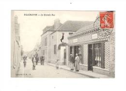 VILLEBLEVIN - Grande Rue   -BELLE ANIMATION - - Villeblevin