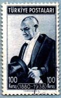 1939  Anniv. Morte Del Presidente Ataturk  N° 929A - Gebraucht