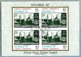 1985 Turchia - Istambul '87 Foglietto N° 26 - Autres & Non Classés