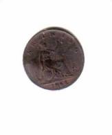 GREAT BRITAIN    1  FARTHING  1864  (KM # 747.2) - B. 1 Farthing