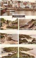 CPSM - GUERNSEY - MULTIVUES - Edition Real Photograph - Guernsey