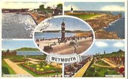 CPSM - WEYMOUTH - MULTIVUES - Edition ?? - Weymouth