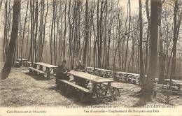 SAINT LEU - EN FORET - HOTEL RESTAURANT CAFE DE L'EAURIETTE - EMPLACEMENT DES BANQUETS - Saint Leu La Foret