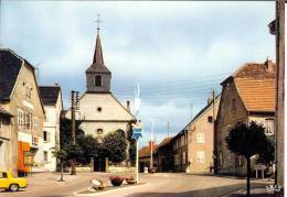 57 - Moselle - Fénétrange - Place Du Général De Gaulle  - 10,5  X  14,9 - La Cigogne - Fénétrange