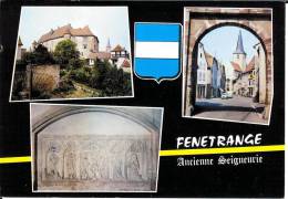 57 - Moselle - Fénétrange - Porte De France Et  Eglise  - 10,4  X  14,8 - Fénétrange