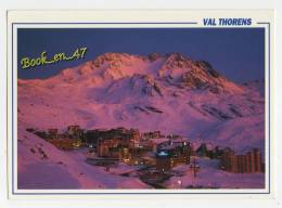 {52993} 73 Savoie Val Thorens , Les 3 Vallées , Féérie Nocturne Sur La Station Dominée Par Le Massif De Péclet Poiset - Val Thorens
