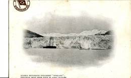 BATEAU - POLAIRE - ALASKA - EXCURSION Steamship "Spokane" -près Du "Taku Glacier"PÔLE NORD 2 SCANS - Sonstige & Ohne Zuordnung