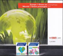 Nederland 2010, Postfris MNH, Folder 417,  The Environment - Ungebraucht