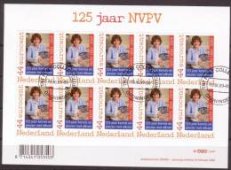 Nederland Used 2009 Velletje V 2636 125 Jaar NVPV Persoonlijke Zegel - Used Stamps