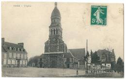 Cpa: 53 ERNEE (ar. Mayenne) L'Eglise 1908 - Ernee