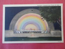 Bandshell Campbell Park-- Huron SD 1952 Cancel   ===== -ref 695 - Other & Unclassified