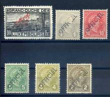 LUXEMBOURG - 1899 & 1922 VARIOUS STAMPS TAX - V6370 - Andere & Zonder Classificatie