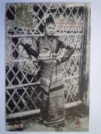 LAOS  :  Femme D'un  Chef  KHAS  -  Région De  HAO-PANH  -  Très Beau Plan    1905 - Laos