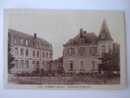 72 - AL1 - ECOMMOY -  CHATEAU DE FONTENAILLE - Ecommoy