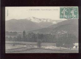 65 St Pé De Bigorre Vues Des Montagnes L'aouillet édit. Bourda N° 4 Gare Du Chemin De Fer  , Train - Saint Pe De Bigorre