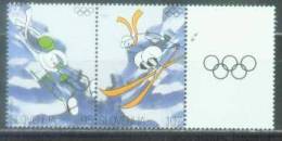 SI 2002-382-3 OLYMPIC GAMES SALTE LAKE CITY, SLOVENIA, 2v, MNH - Winter 2002: Salt Lake City