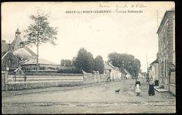 80 AILLY LE HAUT CLOCHER / Route Nationale / - Ailly Le Haut Clocher