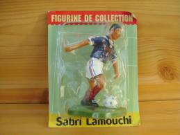 Figurine Starlux Metal Joueur Football 1998  "   Sabri Lamouchi   "  N° 21 - Starlux